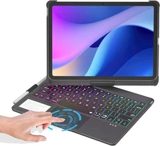Smart Case With Touchpad Rotate Keyboard Cover For iPad 10.2" 7/8/9th Gen Air 3