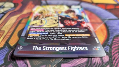 龍拳!!! D-027 ホロカード The Strongest Fighters FP-030 Tournament Leader Promo Dragon