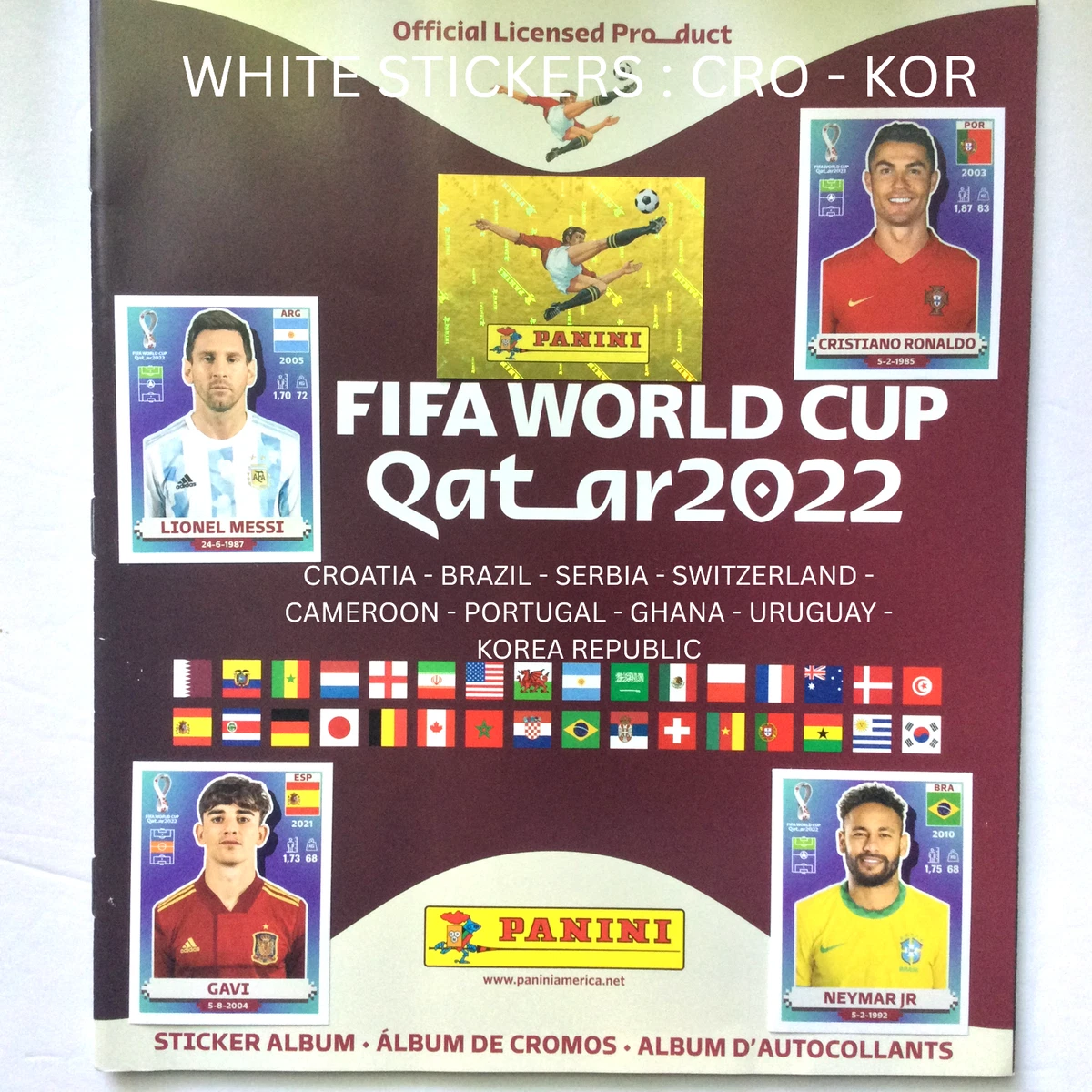 Preços baixos em Panini FIFA World Cup Futebol Sul-coreano Sports