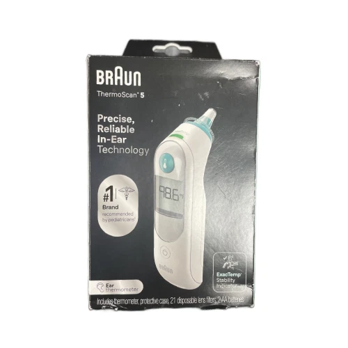 New Braun ThermoScan5 Ear Thermometer
Opens in a new window or tab