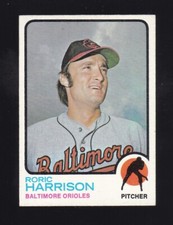 1973 Topps Roric Harrison #229 Baltimore Orioles