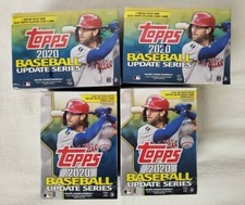2020 Topps Baseball Updated Series Blaster Box Factory Sealed - (4) Box Lot