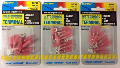 Calterm 65703 22-18Ga Waterproof Shrink Terminal 3-10 Packs