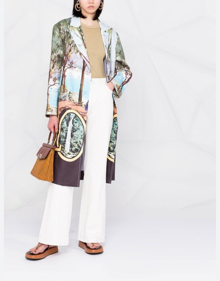 Zimmermann Postcard SingleBreasted Coat eBay