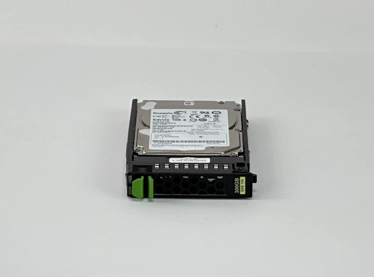 Fujitsu Seagate 300GB SATA 6G S8 SFF 2.5 MLC SSD ST300MM0006 A3C40166985 w Tray - Image 3 of 4