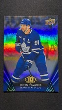 2024-25 Upper Deck Tim Hortons JOHN TAVARES Hockey Card # 101 Maple Leafs SP