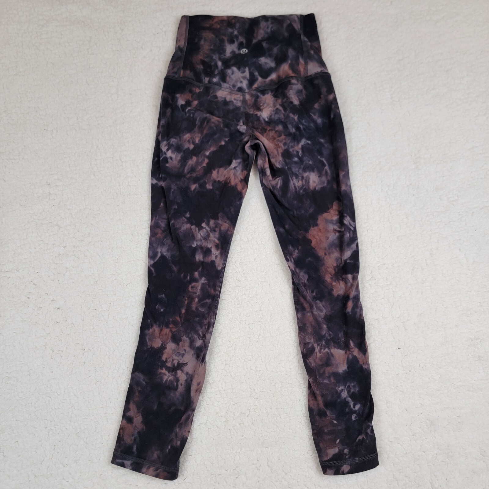 Lululemon Unlimit High Rise Tight 25” Diamond Dye Graphite Grey Pink Pastel 4