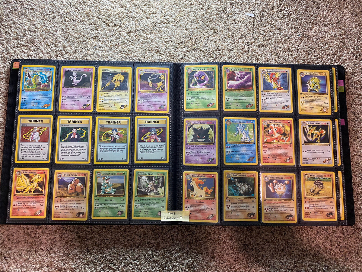 Pokmon Cards Old Vintage: 1st Edition + Unlimited Holographic | eBay
