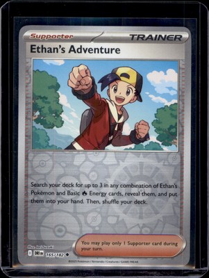 Ethan's Adventure 165/182 Reverse Holo SV10: Destined Rivals