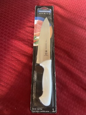 Tramontina Professional 8-Inch Meat Knife, White Handle