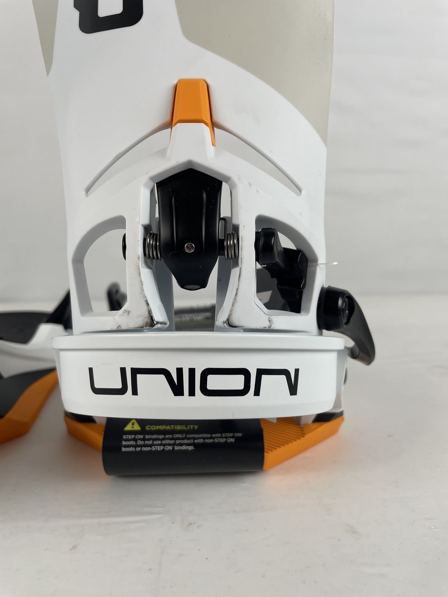 Excellent Union Atlas Step On Men's Snowboard Bindings, Orange