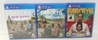 Lot of 3 PS4 Farcry Games Includes 5 6 NEW DAWN