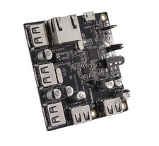 5-Port Stackable USB Docking Hub for Raspberry Pi Zero V1.3 with Connector ...