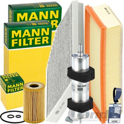 MANN FILTER INSPEKTIONSPAKET passend für 2.0 TDI 143+177 PS AUDI A4 B8 A5 8T Q5