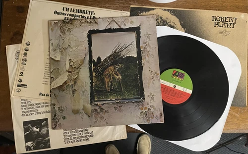 LED ZEPPELIN IV (4) RARE 1977 BRAZIL LP Atlantic 30.036 WEA Discos  7208
