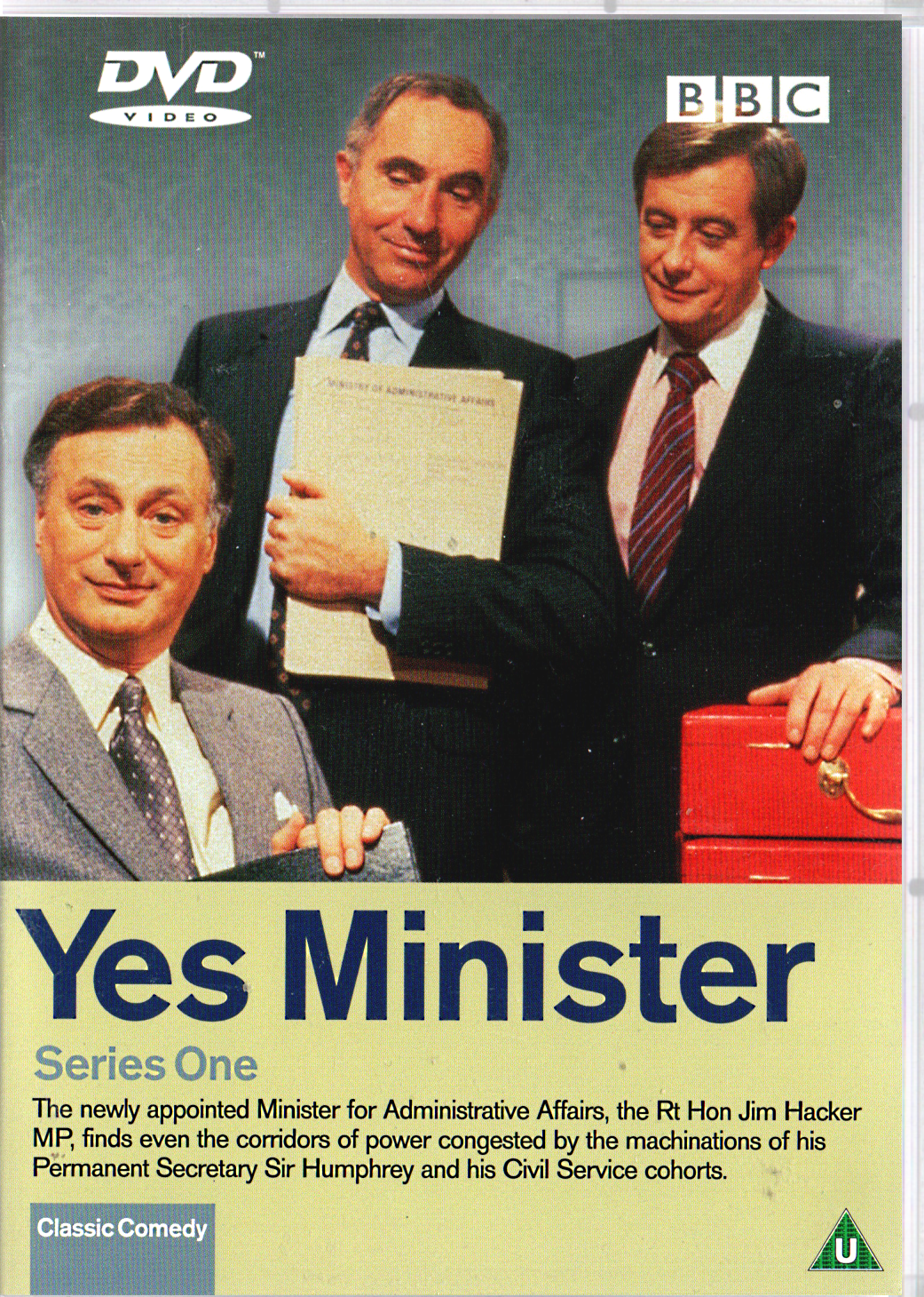Yes Minister Series One - DVD - U - Comedy  TV Series Boxset, Good