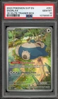 Pokemon Snorlax 151 MEW EN ETB Promo SVP EN 051 PSA 10 Gem Mint