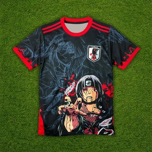 Itachi Football Jersey Team Football Japan Adult Child T-Shirt Naruto Akatsuki