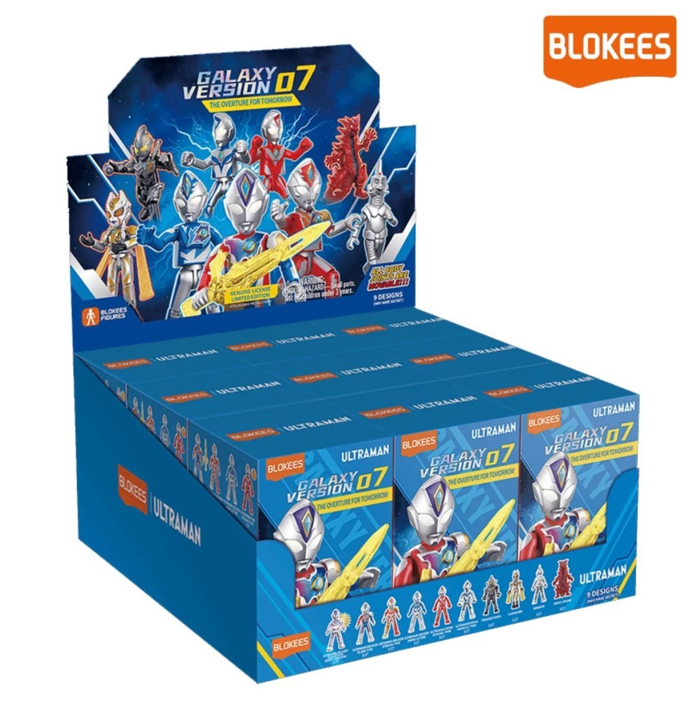 Maquette Ultraman Galaxy Version 07 Blind Box figurine japonaise