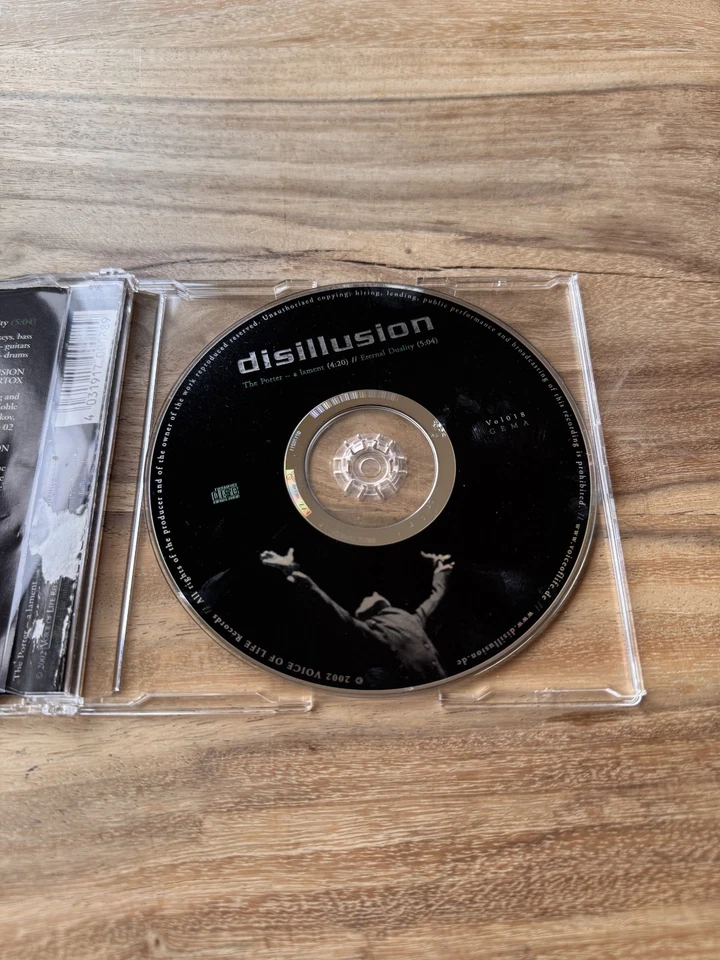 DISILLUSION – THE PORTER SINGLE • Progressive Rock Death Metal - Bild 4 von 4