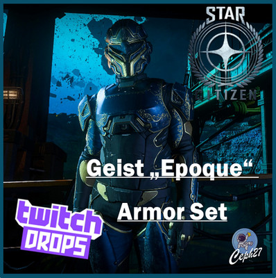 Star Citizen - Geist ''Epoque'' Armor Set - Twitch Drop