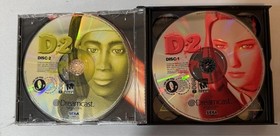 D2 - Not CIB, Missing Manual - Sega Dreamcast - Authentic