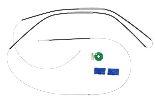 Left Front BLIC 6205-25-024801P Repair Kit, window regulator for AUDI