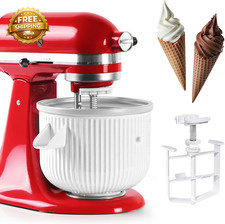 New the Ice Cream Maker Attachment for Kitchenaid Ice Cream Maker Bowl