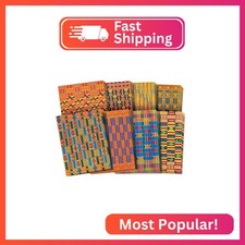 Roylco R15273 Assorted Design African Textile Paper, 8-1/2 x 11 Inches, Pack of
