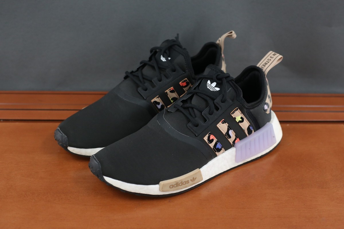 Size Adidas NMD_R1 Black Leopard W for sale online