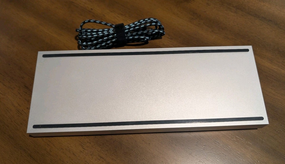 Wooting 60HE Gaming Keyboard, Tofu Aluminum Case w/ Brass Insert