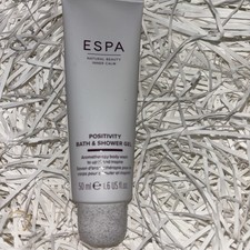 ESPA Positivity Bath & Shower Gel 50ml Size Aromatherapy Body Wash New & Sealed