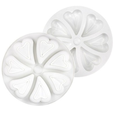 Round Petal Silicone Cake Mold Handmake DIY Cake Biscuits Silicone Mould