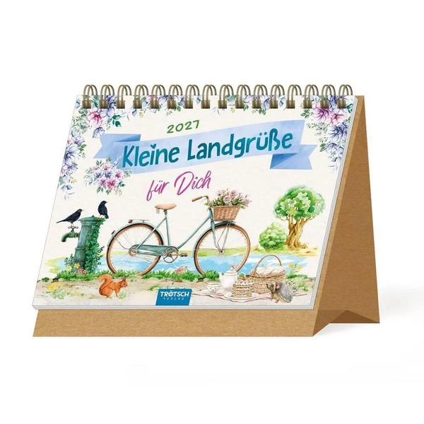 TrÖTsch - Aufstellkalender Kleine LandgrüßE 2027 Aufstellkalender Tischkalender-image