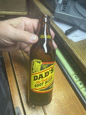 Vintage Dad's Root Beer 10 Oz. Junior ACL Soda Bottle Portland