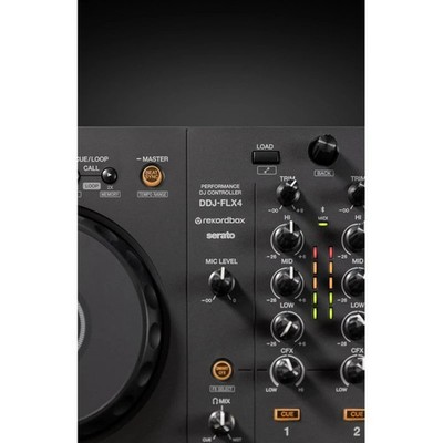 Pioneer DJ DDJ-FLX4 2-Channel DJ Controller with Started Guide/USB