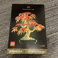 NEW LEGO 10348 Japanese Red Maple Bonsai Tree Botanical Collection SEALED