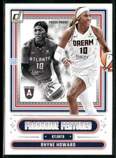 2025 Donruss WNBA Rhyne Howard #4 Press Proof Franchise Features Dream B2028