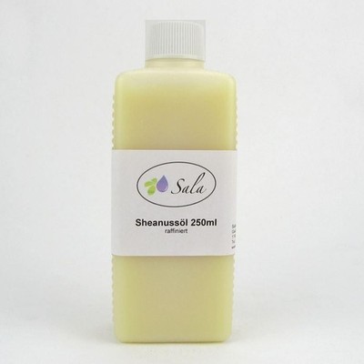Sala Sheanussöl raffiniert flüssige Sheabutter 250 ml HDPE Flasche