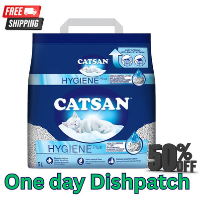 CATSAN - Natürliches klumpendes Katzenstreu biologisch abbaubar extra saugfähig - kein Geruch