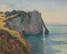 Claude Monet 1885 the cliff and the porte d'aval | 8x10 | 11x14 | 16x20
