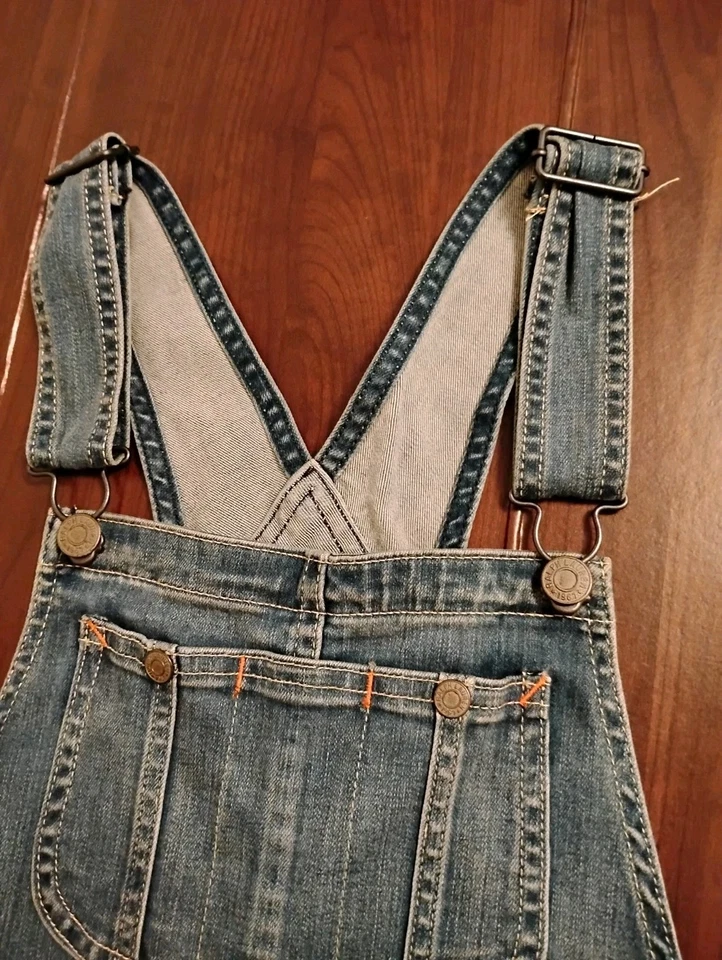 Preowned Ralph Lauren Polo Girls Overalls. Size 8. Nice. Free shipping - Image 4 of 4