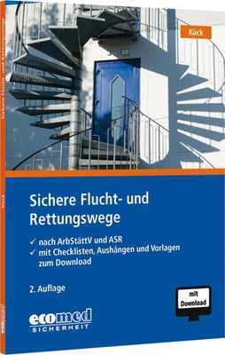 Sichere Flucht- und Rettungswege Holger Kück Bundle ecomed Sicherheit Deutsch