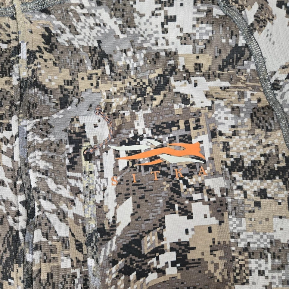 SITKA Gear Core Midweight Zip-t Mens 2XL Gore Optifade Hunting Shirt Elevated II - Image 4 of 4