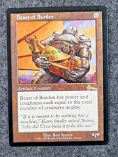 Beast of Burden [Foil] #122 Prices | Magic Urzas Legacy | Magic Cards