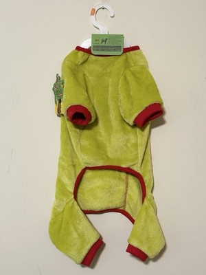 Dr. Seuss' The Grinch Holiday Pet Pajamas for dogs,  green/ red