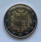 ANDORRA - 2 € Euro circulation coin 2017 UNCIRCULATED COIN