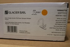 Glacier Bay Dylan Single-Handle Pull-Down Sprayer Kitchen Faucet Stainless Steel