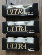 Vintage 3 Sleeves Of 3 NOP Wilson Ultra Tour 432 Golf Balls New Lot Of 9 