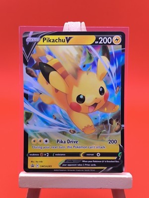 Pikachu V SWSH285 Crown Zenith Ultra Rare Holo Promo Pokemon Card